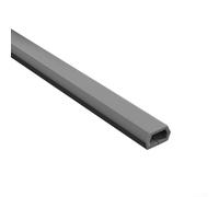 Cubierta de alambre para gestión de cables de suelo con diseño curvado para cables de daños y reducir el riesgo de tropiezos y caídas (curva gris)