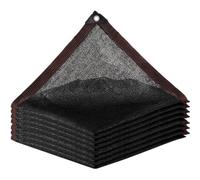 Cubierta de alberca enterrada de resina duradera para jardín, lona de malla, ojales seguros, red de piscina multiusos, 6 x 7 m / 19.7x23ft, protección UV, resistente a la intemperie