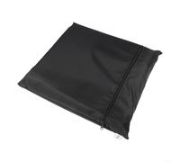 Cubierta de alberca ovalada resistente con accesorios seguros para piscinas sobre el suelo, tela resistente a la intemperie que protege la piscina de los desechos, la lluvia y los daños climáticos