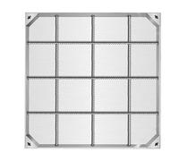 Cubierta de alcantarilla de acero inoxidable, diseño duradero 201/304 para patios y aceras, azulejo incrustado invisible