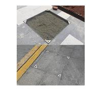 Cubierta de alcantarilla y marco de alta resistencia, de acero inoxidable, invisible, cuadrada, cubierta de inspección, tapa de tanque séptico, para patios, jardines y pavimentos