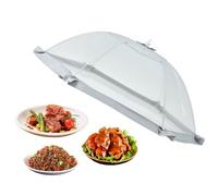 Cubierta De Alimentos Al Aire Libre, Red De Alimentos De Malla, Cobertura De Pantalla De Alimentos, Car-pa De Comida Reutilizable, Red De Comidas Grandes, Car-pas De Red Anti-volación Plegables