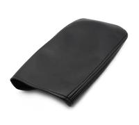 cubierta de almacenamiento Cubierta De Almohadilla Caja Reposabrazos Control Central, Embellecedor Protección Cuero Microfibra Para CRV 2012-2016(Negro)