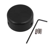 Cubierta de almohadilla de pedal de efecto, tapa de clavo de potenciómetro con llave, cubierta protectora para pomos de guitarra, kits de herramientas con 3 tornillos para un mejor agarre, fácil