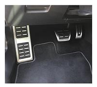 Cubierta de almohadilla de pedal, para Audi A3 8V 2013-2021, AT MT, reposapiés de freno de gas, pedales de coche (AT con descanso)