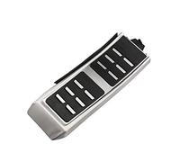 Cubierta de almohadilla de pedal, para Audi A7 S7 A8 S8 4H 2012-2015 LHD, AT MT Parts Auto Gas Brake Rest Foot Pedal Cover de acero inoxidable Pedales de coche (1 pieza de pedal de descanso)