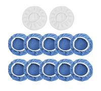 Cubierta de Almohadilla de Pulido, Conjunto de Capó de Pulidor de Automóvil Buena Elasticidad Antideformación 12 Paquetes para Camión Motocicleta Barco para Pulidores de 5-6 Pulgadas