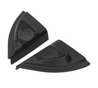 Cubierta de Altavoz de Audio para Automóvil, 1 par de Cubiertas de Decoración de Tweeter de Altavoz de Audio de Puerta Cubierta de Altavoz de Tweeter Cubierta de Pilar de Puerta