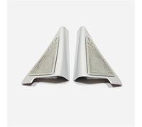 Cubierta de Altavoz de Puerta de Coche Beige para Civic 11th Gen 2022 2023 2024,Silver