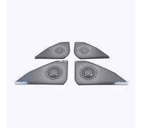 Cubierta de Altavoz de Puerta de Coche Beige para Golf 8 MK8 R 2021 2022,Black