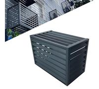 Cubierta de aluminio para aire acondicionado al aire libre, estante de exhibición de plantas y protección de condensador, herramienta de jardín Sto & Flower Display Solut