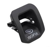 Cubierta de anclaje para asiento infantil, para Mercedes para W176 A CLA Clase GLA trasero ISOFIX cubierta de interruptor negro accesorio de ajuste interior
