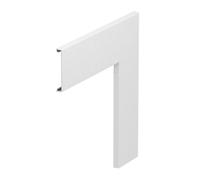 Cubierta De Ángulo Plano De Pvc Ral 9010 Blanco Puro - 6274490
