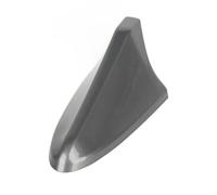 Cubierta de Antena Aleta tiburón, Tapa Techo Repuesto ABS Resistente al Sol en Acabado Plateado para Modelos sedán tamaño Mediano y Completo seleccionados