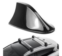 Cubierta de Antena de Aleta de tiburón para automóvil Antena de Aleta de tiburón ABS autoadhesiva sin Perforaciones con Panel Interior para señales 7x3x2 Alerones Decorativos de Repuesto para automóv