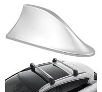 Cubierta de Antena de Aleta de tiburón para automóvil Antena de Aleta de tiburón ABS autoadhesiva sin Perforaciones con Panel Interior para señales 7x3x2 Alerones Decorativos de Repuesto para automóv