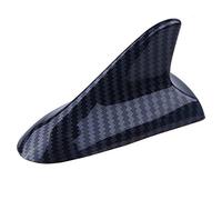 Cubierta De Antena De Coche De Aleta De Tiburón, Patrón De Fibra De Carbono Impermeable De La Aleta De Tiburón De La Antena del Coche Antenas Universales para Techo De Coche con Aleta De Tiburón