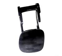 Cubierta de arandela de faro delantero para Mercedes-benz W210 Clase E 2000-2002 Tapa de boquilla ABS negra Pieza de repuesto para lado izquierdo o derecho 2108850826 (derecha)
