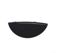 Cubierta de arandela de faros delanteros para BMW para Mini Cooper R50 R52 R53 2001-2006 Tapa de boquilla de parachoques delantero de plástico ABS negro reemplazar OE 63126922155 63126922156 Parte