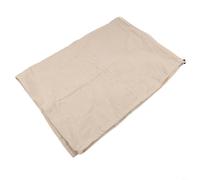 Cubierta de arpillera con cremallera para plantas con dobladillo de cordón para mejorar la estabilidad y evitar el desplazamiento en vientos de invierno (60 × 80 cm)