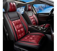 Cubierta De Asiento Coche Para Vw Para Jetta Para Cc Para Eos Para Gli Para Gol Para Gti Para Multivan Protector asiento antideslizante(Negro rojo,Standard)