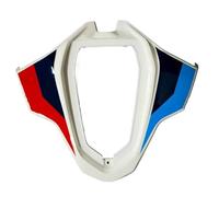 Cubierta de asiento Compatible con Bmw S1000RR M1000RR 2023-2026 Pillion cubierta de asiento trasero capó Solo carenado de parabrisas Cubierta del Asiento(Bright white 4)