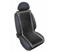 Cubierta De Asiento De Auto Con Bolas De Madera SAMURAI Gris Antracita De Verano