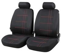 Cubierta de asiento de coche Nashville negro para 2 asientos delanteros