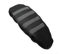 Cubierta de asiento de motocicleta eléctrica de cuero PVC impermeable cubierta protectora para modelos TALARIA MX3 MX4 Dirt Bike (gris)