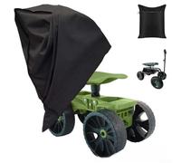 Cubierta de asiento de trabajo para taburete de jardín, para exteriores, resistente al agua, con hebillas de liberación rápida, 90 x 52 x 88 cm (420 D)