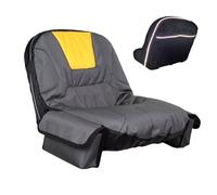 Cubierta de asiento impermeable para tractor | Cubierta protectora de asiento de cortadora de césped al aire libre impermeable: herramienta de protección para el asiento para la mayoría de las cortado