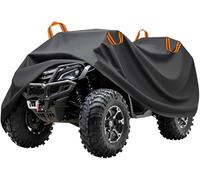 Cubierta de ATV para Polaris RZR 500 Touring 2017-2021 2022 2023 2024 2025 2026, Anti Nieve Rasguño UV Todo Clima de Oxford Tarpa Cubierta para 4 Ruedas Cubierta