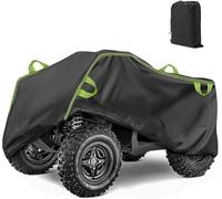Cubierta de ATV para Segway Snarler AT6 S/ AT6 L 2021-2023 2024 2025 2026+, Oxford Cubierta Protectora Exterior con Banda Reflectante All Weather Antiviento UV,A/Green
