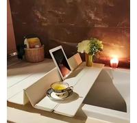 Cubierta de bañera de PVC aislante, resistente al agua y duradera, para tinas grandes de madera y estándar (90 x 108 x 0,6 cm), fácil de limpiar, ideal para colocar artículos
