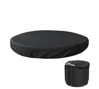 Cubierta De Baño De Hielo | Anillo Elástico Ajustable Oxford Bañera Polvo Protector De Aluminio De Hierro Frío Aislamiento | Cubierta De Remojo Térmico Impermeable para Los Amantes del Fitness Escudo
