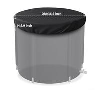 Cubierta de baño de hielo impermeable, solución fiable para el mantenimiento de la bañera de terapia de agua fría (36.6 x 5.9 pulgadas)