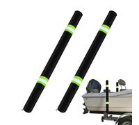 Cubierta de barra de liderazgo: almohadilla de remolque, almohadilla de protección reflectante | Cubierta de 91 cm para varillas de guía de botes, gruesos cojines de espuma de oxford para botes de esq