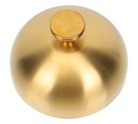 Cubierta De Bistec De Acero Inoxidable Cubreplatos para Mantener La Comida Caliente Tapa De Bistec Tapadera Humeante Domo Derretido Bife No Magnético Cubierta De La Placa Perder