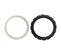 Cubierta de bloqueo central de bicicleta para frenos de disco utilizada con anillos de bicicleta Fulcrum y tipos de tapón de rosca estándar