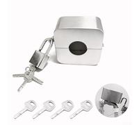 Cubierta de bloqueo de grifo de jardín al aire libre hecha de acero inoxidable, tu fuente de agua de robo y daños ambientales