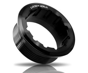 Cubierta de bloqueo de rueda libre para bicicleta de 12 velocidades, cuerpo del buje MS para SHIMANO M7100 6100 8100 9100 SLX XT XTR (negro)
