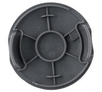 Cubierta de bobina para Bosch EasyGrass 18-230 18-26 18-260 23 26 pieza de recortadora de cuerdas F016F05320 Material ABS de alta resistencia Diseño a presión No requiere herramientas Tapa de repuesto