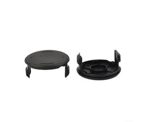 Cubierta de bobina para recortadora Bosch EasyGrassCut 18-260 - Pieza de repuesto de plástico resistente F016800569 - Seguro para tapa a presión para cabezales de corte de césped