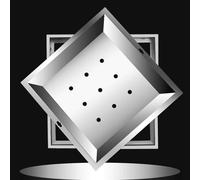 Cubierta de boca de acero inoxidable para patio, tapa de tanque séptico, tapa de inspección invisible, cubierta cuadrada para lavabo de aguas residuales con agujero de drenaje, accesorio de plantación