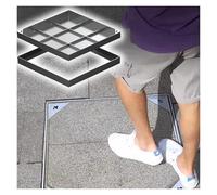 Cubierta de boca de acero inoxidable personalizada para patio y entrada, tapa de inspección de metal, cubierta séptica cuadrada con agujero de tracción y resistente a la intemperie