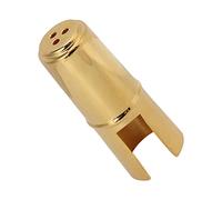 Cubierta de Boca de Clarinete Cubierta de Boca de Saxofón Metal Duradero y Portátil para Tocar (Voz contralto)