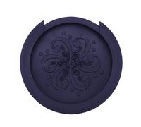 Cubierta de boca de guitarra de 4 pulgadas, cubierta de goma para boca de guitarra ac stica (negro)