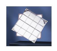 Cubierta de boca integrada para drenaje de patio, tapa de inspección comercial resistente a la presión, diseño impermeable (8 cm, 40 x 40 cm)