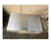 Cubierta de boca invisible comercial con cerradura y asa, cubierta de pozo de acceso personalizable para seguridad y seguridad del espacio de arrastre del sótano, diseño resistente para una mayor