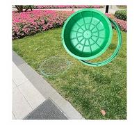 Cubierta de boca redonda invisible de 80 x 80 cm, tapa de inspección de alcantarillado resistente a la rotura, cubierta portátil de acceso al aire libre para uso comercial